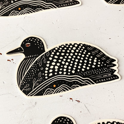 Loon Sticker