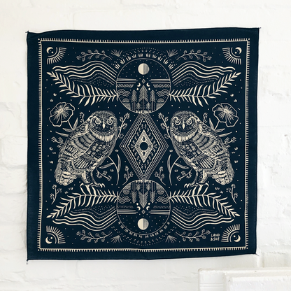 Two Owls Bandana